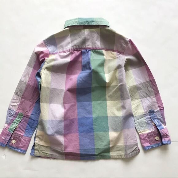 BABygap easter plaid button up top EUC 2T - Picture 5 of 5